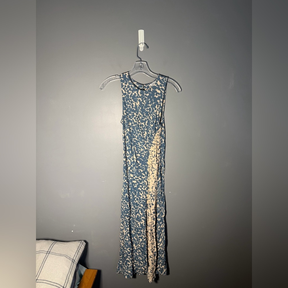 Rails Gabriella Dress in Turquoise Textured Spots Size XS - Picture 2 of 4